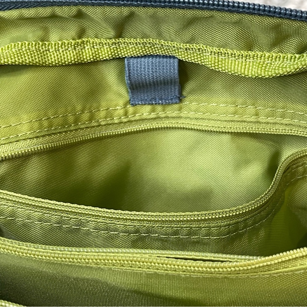 Baggallini Purple with Green Lining Crossbody/Belt Bag - Picture 10 of 11